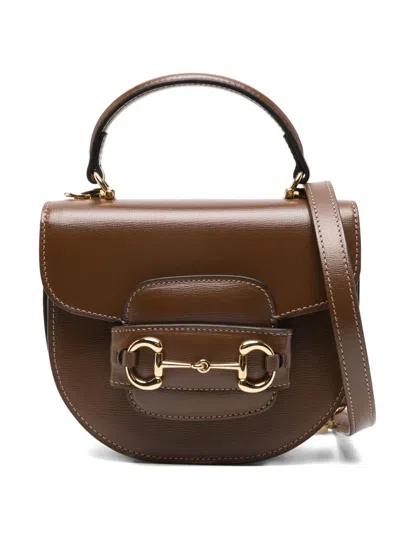 Gucci Horsebit 1955 Tote Bag In Brown