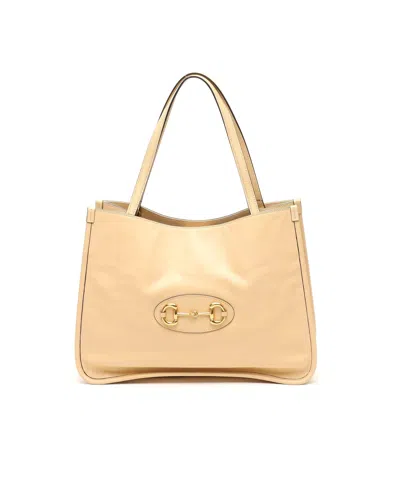 Gucci Horsebit 1955 Tote Bag In Brown