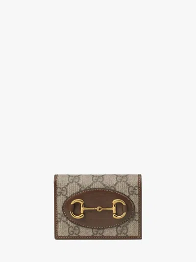 Gucci Horsebit 1955 Wallet In Sand