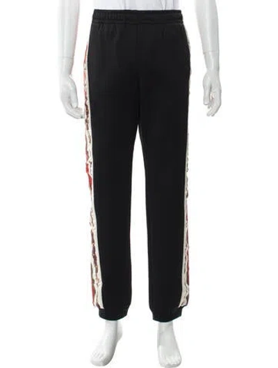Pre-owned Gucci Horsebit Accent Joggers In Black