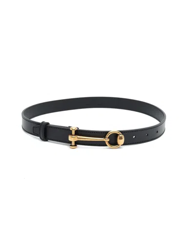 Gucci Horsebit Belt, Size 75 In Pattern