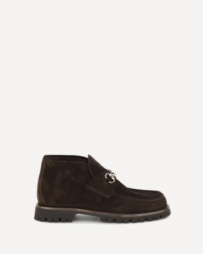Gucci Women Horsebit Bootie In Black