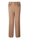 GUCCI HORSEBIT BROWN TROUSERS