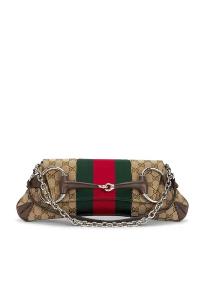 Pre-owned Gucci Horsebit Clutch In Brown