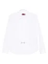 Gucci Women Cotton Popeline Shirt With Iconic Metal Horsebit