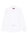 Gucci Women Cotton Popeline Shirt With Iconic Metal Horsebit