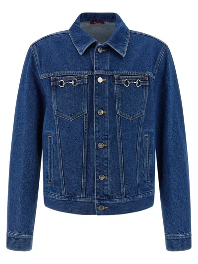 GUCCI GUCCI HORSEBIT DENIM JACKET