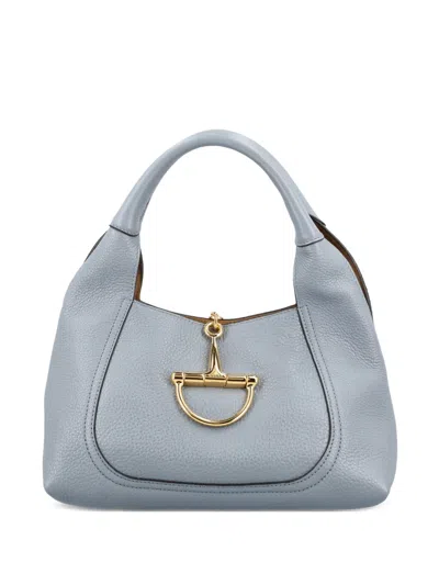 Gucci Horsebit Detail Backpack In Blue