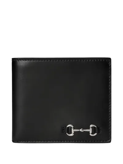 GUCCI HORSEBIT-DETAIL BIFOLD CARD HOLDER