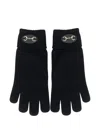Gucci Horsebit-detail Gloves In Black