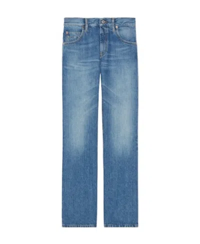 GUCCI GUCCI HORSEBIT DENIM PANTS
