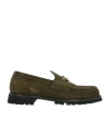 Gucci Horsebit Detailed Slip-on Loafers In Green