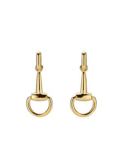 Gucci Horsebit Earrings In Golden