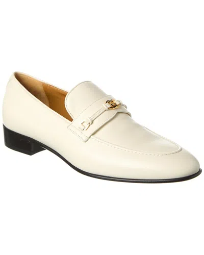 Gucci Horsebit Interlocking G Leather Loafer