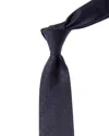 Gucci Horsebit Jacquard Silk Tie In Blue
