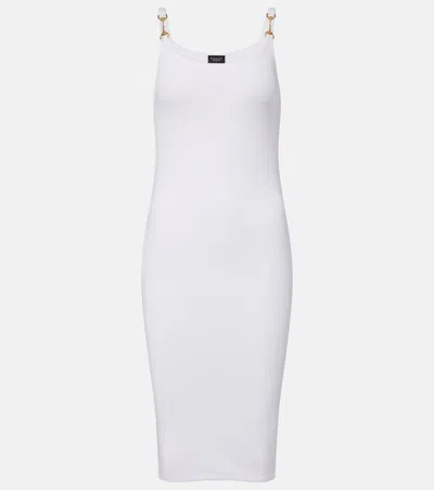 Gucci Horsebit Jersey Minidress In White