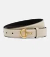 Gucci Horsebit Leather Belt In Neutral