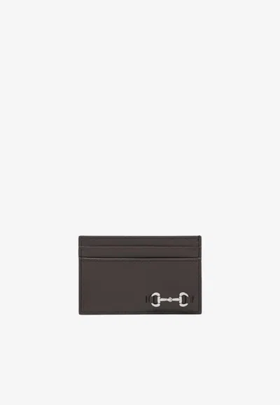GUCCI HORSEBIT LEATHER CARDHOLDER