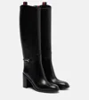Gucci Damenstiefel Mit Schmalem Horsebit In Black