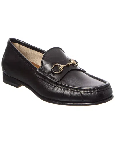 Gucci Horsebit Leather Loafer In Black