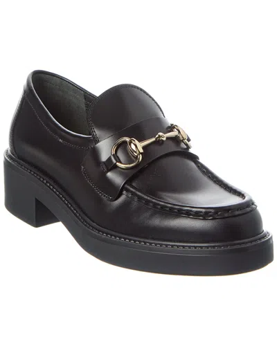 Gucci Horsebit Leather Loafer In Black