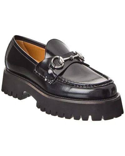 Gucci Horsebit Leather Loafer In Black