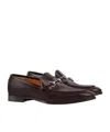 Gucci Jordaan Horsebit-detailed Leather Loafers In Black