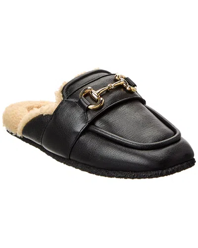 Gucci Horsebit Leather Mule