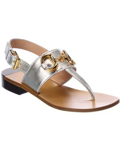 Gucci Horsebit Leather Sandal