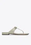 Gucci Flip-flops With Ivory Leather Clamp Women In White
