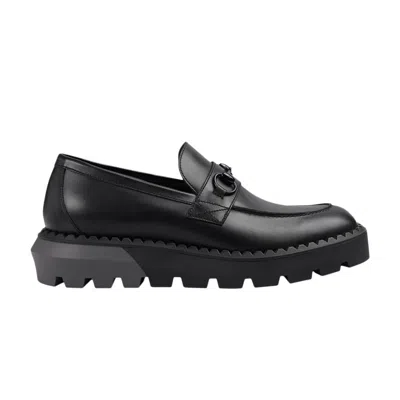 Pre-owned Gucci Horsebit Loafer 'black'