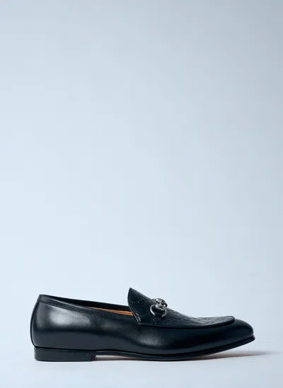 Gucci Leather Loafers In Multi