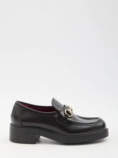 Gucci Horsebit Loafers In Black