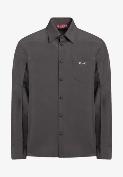 GUCCI HORSEBIT LONG-SLEEVED SHIRT