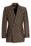 Gucci Horsebit Maxi Blazer Jacket