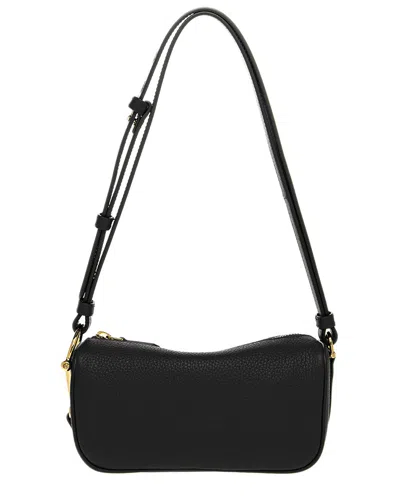Gucci Horsebit Mini Leather Shoulder Bag In Black