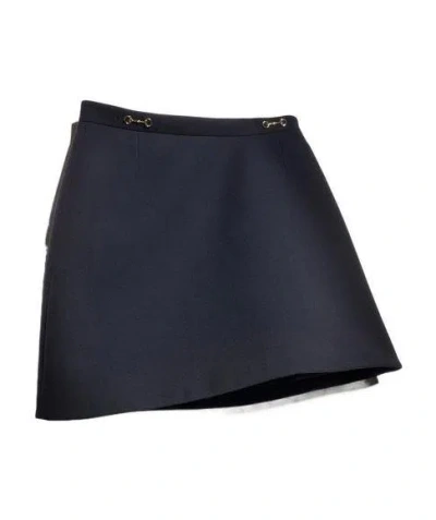 Gucci Horsebit Mini Skirt In Black