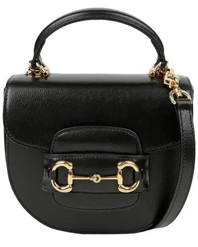 Pre-owned Gucci Horsebit Mini Top Handle Tote Shoulder Bag (authentic Pre-loved)