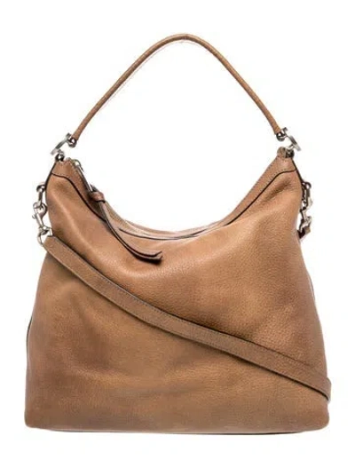 Pre-owned Gucci Horsebit Miss Gg In Brown