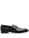 Gucci Black Jordan Loafers In Black