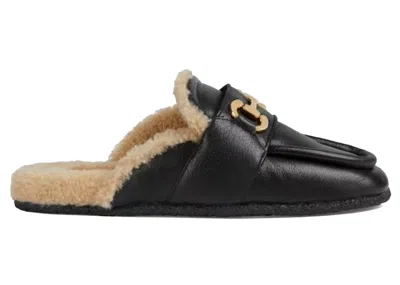 Pre-owned Gucci Horsebit Mule (women's) Sneakers In Black