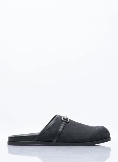 Gucci Morsetto Sabots In Black