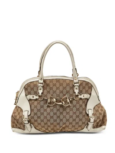 Pre-owned Gucci Horsebit Nail Handbag