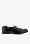 Gucci Leather Slip-on Loafers With Iconic Horsebit Detail
