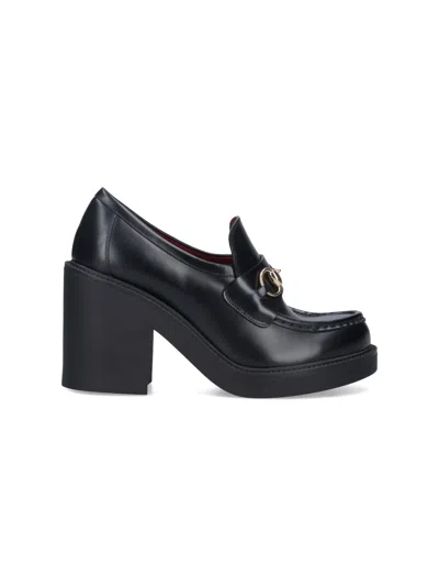GUCCI "HORSEBIT" PLATFORM LOAFERS