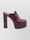 Gucci Platform Mules With Horsebit