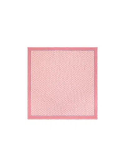 Gucci Horsebit-print Silk Shawl In Pink