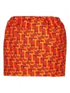 Gucci Women Printed Mini Skirt
