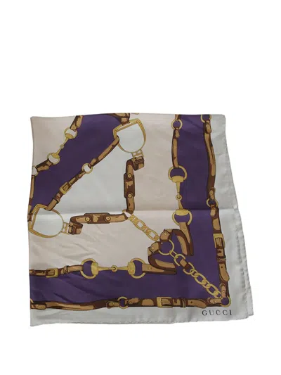 Gucci Horsebit Rotation Scarf In Multi