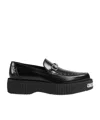 Gucci Men's Damien Creeper Bit Loafers In Black